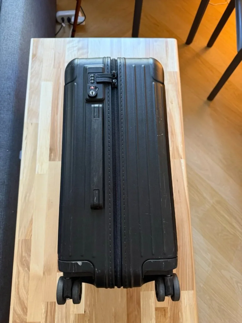 RIMOWA Essential Cabin Carry-On Suitcase Matte Black 36L